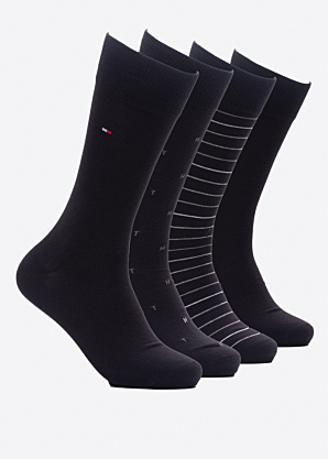 Носки 4 пары в подарочной коробке Tommy Hilfiger