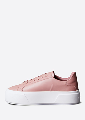 Calvin Klein tennised Flatform Lace Up Lth Mg