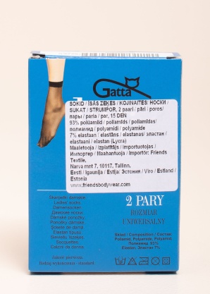 Носки 2paari 15den Gatta