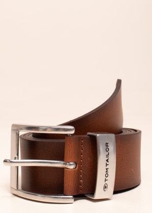 Кожаный ремень для брюк Tom Tom Tailor