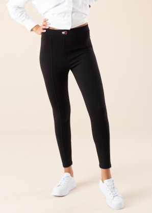 Tommy Jeans retuusid Badge Seam Rib