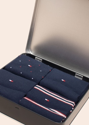 Tommy Hilfiger sokid 4 paari kinkekarbis