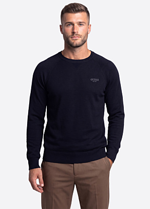 Guess sviiter Naito Sporty Raglan