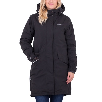 Didriksons parka Alba, Must WEEKEND