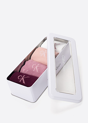 в подарочной коробке Носки Lurex Aop 4 пары Calvin Klein