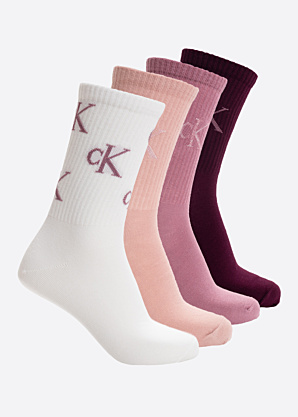 в подарочной коробке Носки Lurex Aop 4 пары Calvin Klein