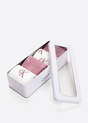 в подарочной коробке Носки Lurex Aop 4 пары Calvin Klein