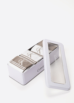 Calvin Klein kinkekarbis sokid Sport Logo 4 paari