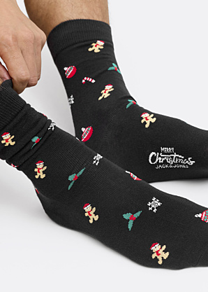 Боксеры Да Носки Mistletoe в подарочной коробке Jack & Jones