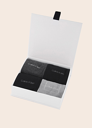 Носки 4 пары в подарочной коробке Calvin Klein