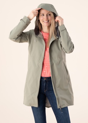 Didriksons kevad-sügis parka Bea, Khaki WEEKEND