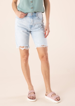 Vero Moda lühikesed teksapüksid Carla