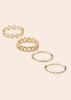 Кольца Pieces 4 шт