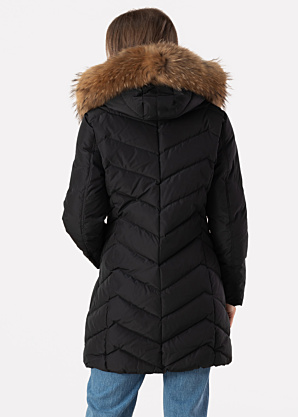 Пуховое пальто Saki