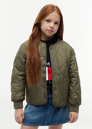 Стёганая весенне-осенняя куртка Tommy Hilfiger