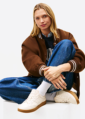 Тенниски Heritage Court Sneaker Ltr Tommy Hilfiger