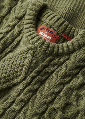 SuperDry kampsun Jacob Cable