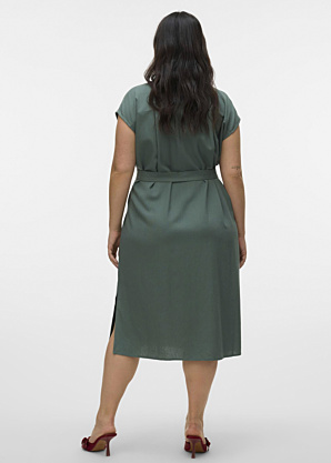Vero Moda Curve särkkleit Mymilo Sl Calf Shirt Dress Wvn Cur