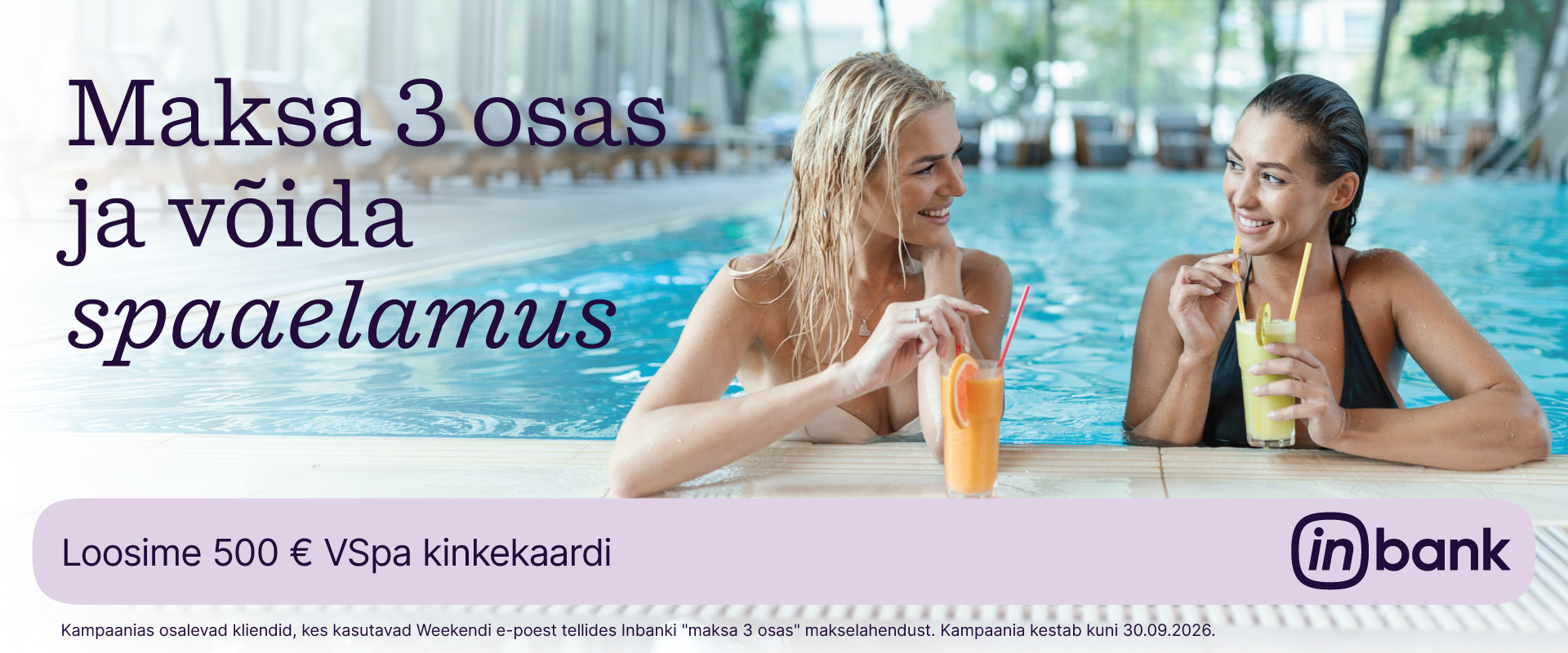 Weekend ja Inbanki auhinnaloos